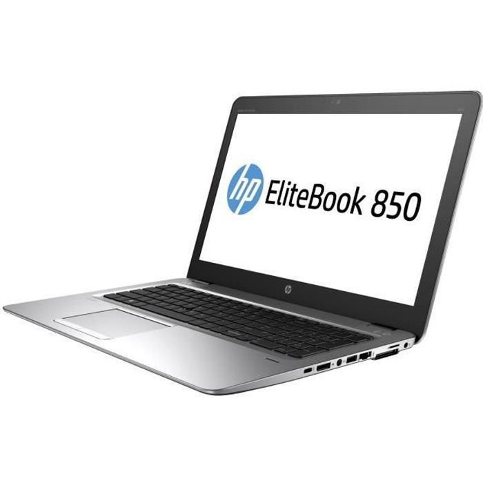 HP EliteBook 850 G3 Core i5 6300U - 2.4 GHz Win 10 Pro 64 bits 8 Go RAM 256 Go SSD SED, TCG Opal Encryption 2 + 500 Go HDD 15.6