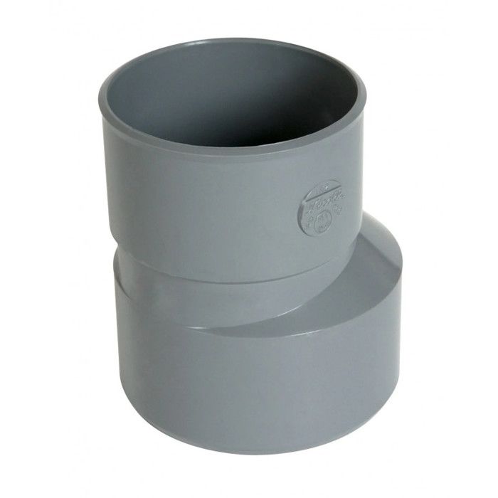 REDUCTION EXCENTREE PVC MALE 140MM FEMELLE 125MM - NICOLL