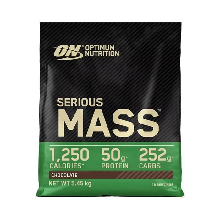 OPTIMUM NUTRITION Pot Serious Mass Chocolat - 5,6kg