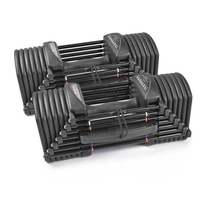Haltères réglable de 1 à 15 kg Powerblock PRO 32 Set PBPRO32