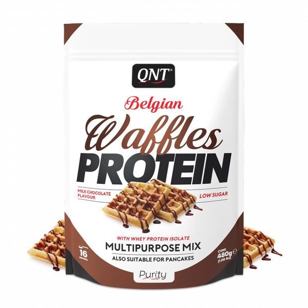 Waffles Protein Chocolat au Lait 480 g