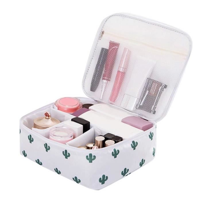 @M5448 Rameng Trousse de Toilette Femme Voyage Grande Capacité Sac de Toilettes Cosmetiques Maquillage pour Voyage (F)