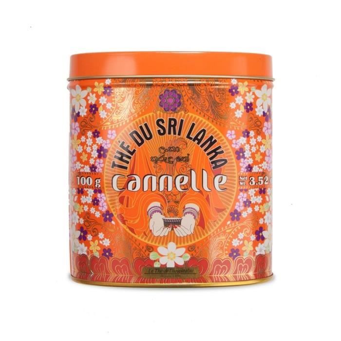 Thé bio* du Sri Lanka à la cannelle