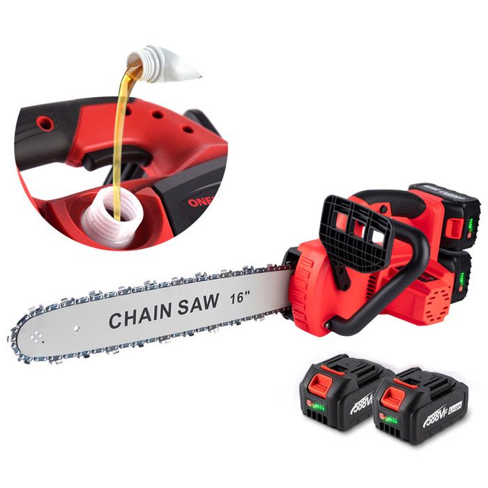 2 Chaînes De Tronçonneuse 25 Cm - Pas 3/8" - Épaisseur 1,1 Mm - 40 Maillons - Compatible Oregon 90PX040X, 90PX040XMA, 90PX040E - 6