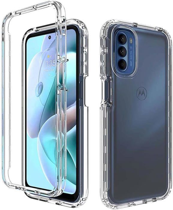 Custodia In Silicone Trasparente Per Motorola Moto G31 / G41 | Cover Antiurto Morbida E Sottile, Protezione Antigraffio