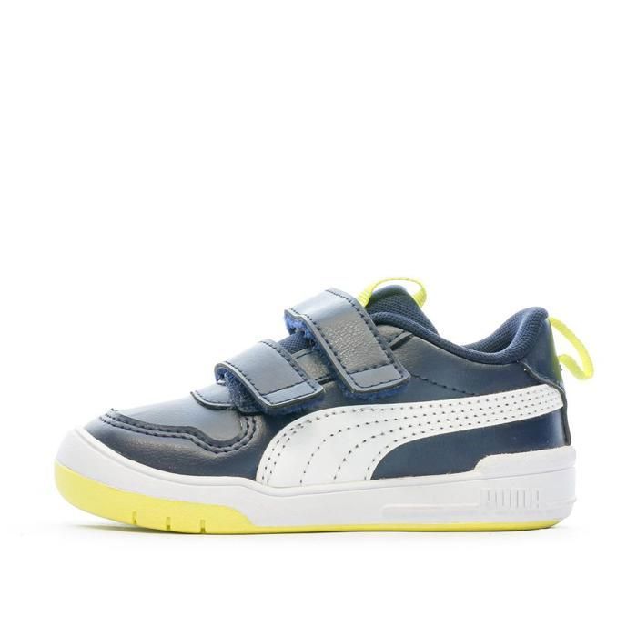 Puma Baskets Marine/Jaune Garçon Puma Multiflex