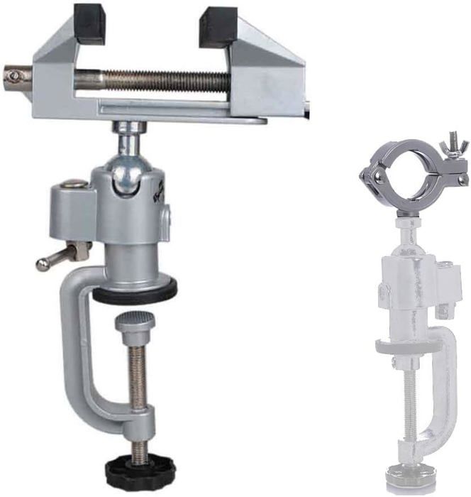 Akozon Pince Sur étau D'établi Étau De Banc Rotatif à 360 Degrés Pour La Fabrication De Bijoux