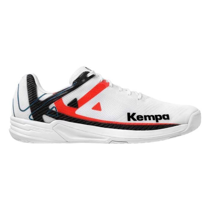 Chaussures indoor Kempa Wing 2.0 - blanc/rouge/noir Chaussures indoor Kempa Wing 2.0 - blanc/rouge/noir