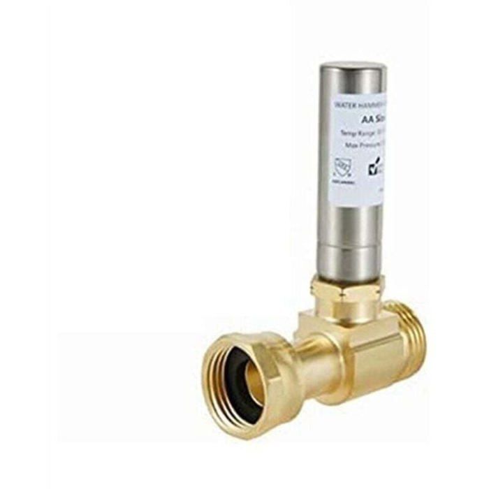 Éliminateur de coups bélier - OKZ - Acier inoxydable - Pour machine à laver - Joint rotatif 3/4 pouce