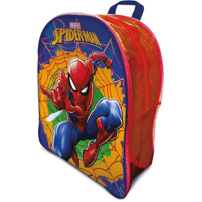Spider Man Sac à Dos Jeux de Voyage Coffret jeux LISCIANI Sac à dos inclus