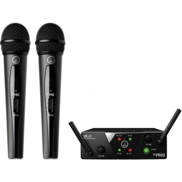 Microphone AKG WMS40 Mini2 Drahtlos Mikrofon Set - vue 2