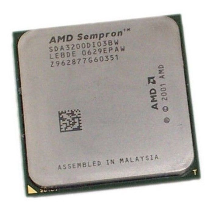 Processeur Cpu AMD Sempron 3200+ 1.8Ghz Sda3200Di03Bw Socket 939