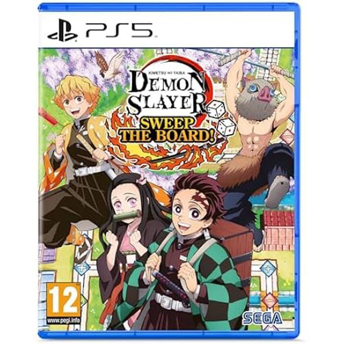 Jeu de société Demon Slayer Kimetsu no Yaiba Version PS5 Aventure 12+ Minijeux variés