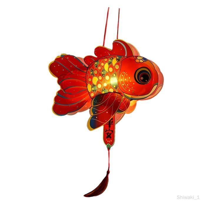 dragon poisson lanterne