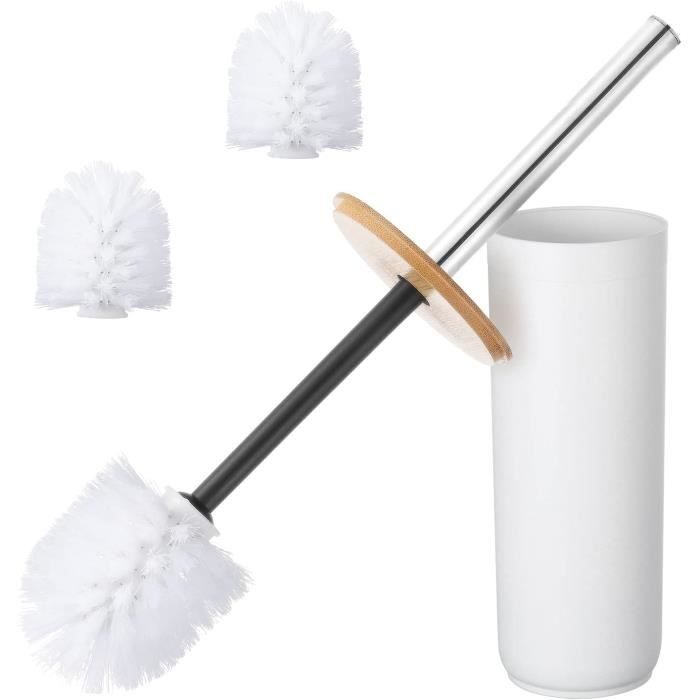 Set Salle De Bain 6 Pièces Bambou Et Plastique - Style Boho Minimaliste