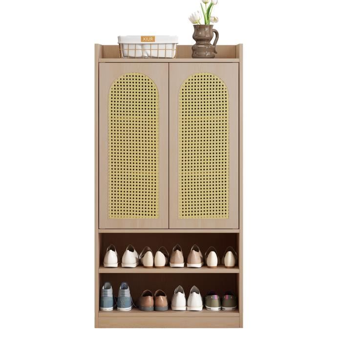 Organisateur à Chaussures Pliable Avec Couvercle Transparent - 6 Compartiments Réglables, Idéal Pour Placard Ou Entrée (43x32x30 Cm) - 5