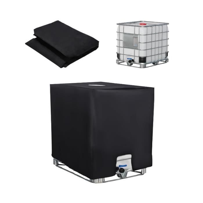 2PC Bache pour Cuve IBC 1000L,Bâche Recuperateur d Eau de Pluie,Anti-UV Anti-Poussière Bache 2PC Bache pour Cuve IBC 1000L,Bâche Recuperateur d Eau de Pluie,Anti-UV Anti-Poussière Bache