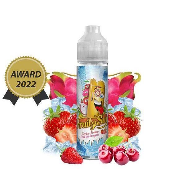 E-liquide Cerise Fraise Fruit du Dragon 50ml - Fruity Sun Gold Edition