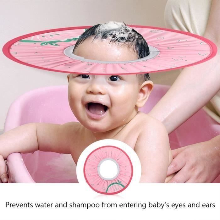 Visiere De Bain Douche Pour Shampoing Casquette Chapeau Reglable Proteger Yeux Pour Bebe Enfant Rose Achat Vente Visiere De Bain Soldes Sur Cdiscount Des Le Janvier Cdiscount