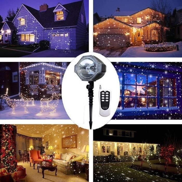 Projecteur Noel Chute De Neige Exterieur Lsndee Lampe De Projection Halloween Interieure Avec Eclairage De Jardin Decoratif A Telec Lampe Videoprojecteur Avis Et Prix Pas Cher Cdiscount