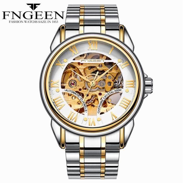 Montre stainless steel back waterproof antimagnétic clearance