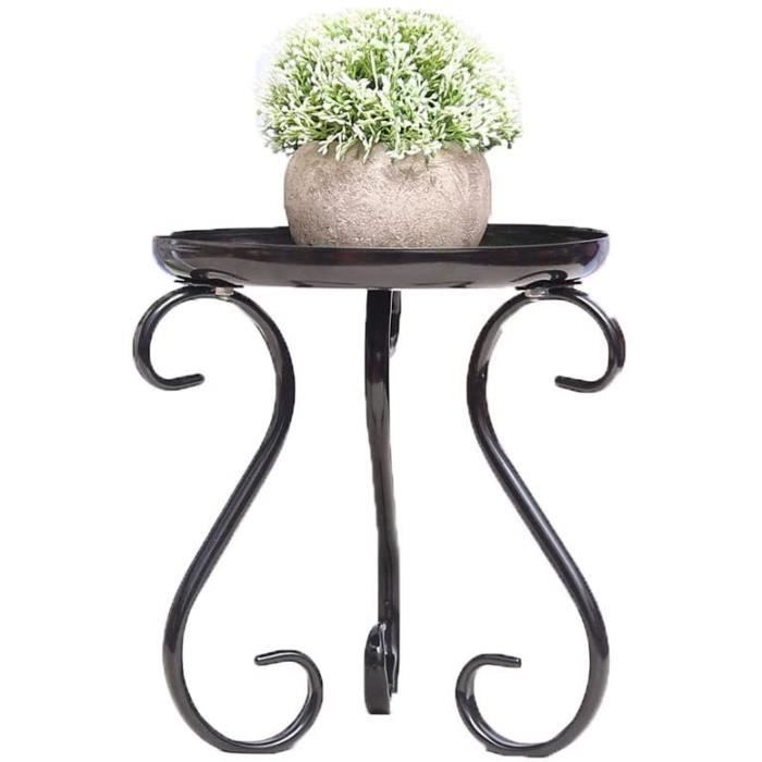 Étagère à Fleurs Support en Pot Triangle Court Plateau De Fleurs Petit