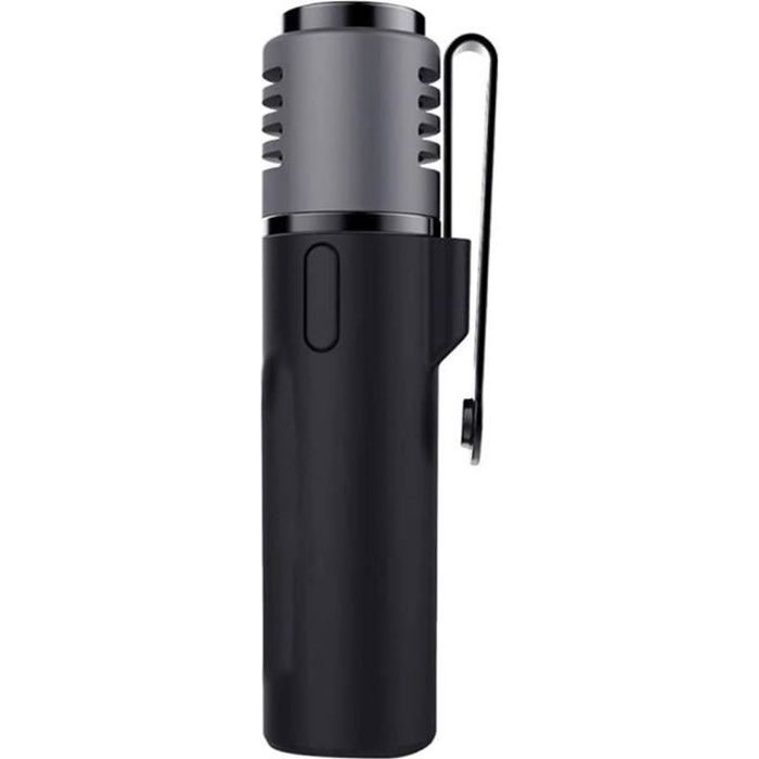Mini Microphone Bluetooth Lapel Clip Système Denregistrement De Réduction Du Bruit Mic Mic Lecture Automatique Transcription Noir 