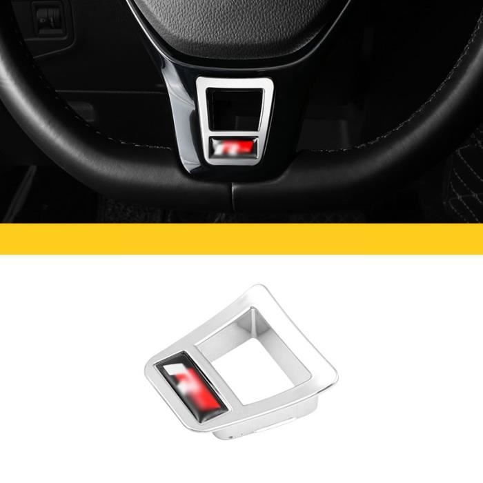 Accessoires auto intérieurs, de marque R Line, autocollant de volant, accessoire de voiture, pour VW - Type R Line Logo red