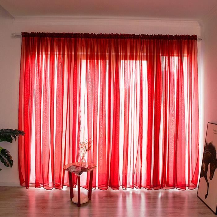 Rideau Voile Moderne Blanc, Largeur 250cm+, Prêt à Poser - Lot AG16, Pour Balcon Ou Intérieur, Neuf