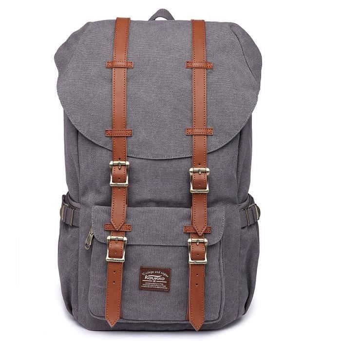 Sac à Dos Deux Mademoiselle.M MR13 Nubuck Gris - Pour Femme - Neuf