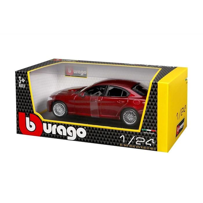 BBURAGO Alfa Romeo Giulia 2016 1:24 Pré-assemblé Modèle de voiture de sport 1:24 Alfa Romeo Giulia (2016) 1 pièce(s)