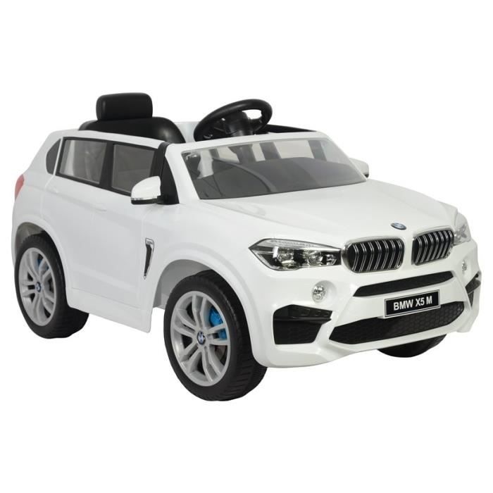 Voiture électrique pour enfants BMW X5M, 12 Volt, 1 Siège(s), Motor 2 x 45W, Batterie 12V7Ah