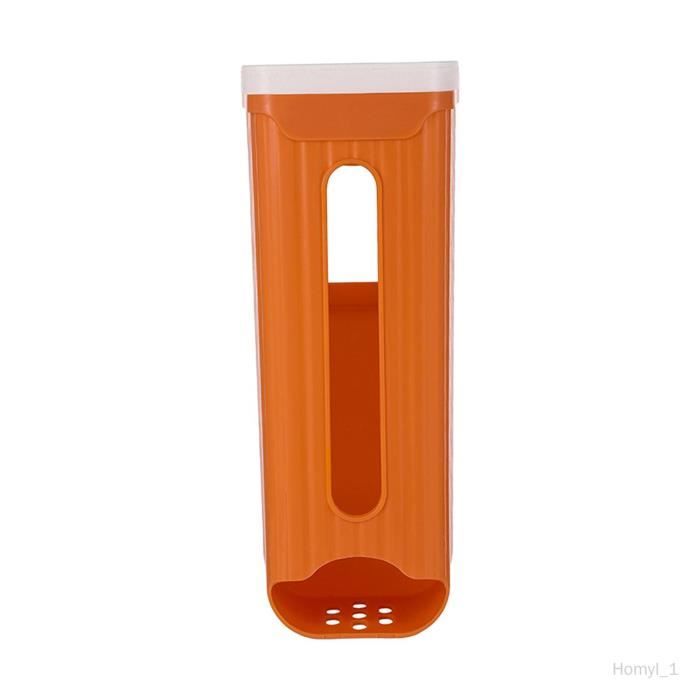 Boîte De Rangement Sacs Poubelle BBDA – Organisateur Mural Bleu