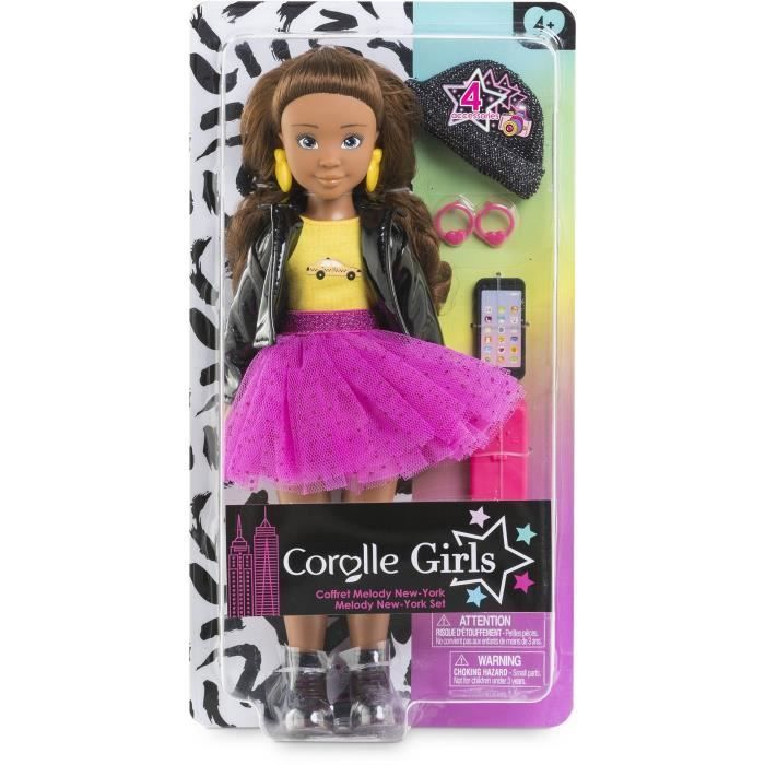 Coffret Poupée Corolle Girls Melody Fashion Week New-York - Cdiscount Jeux  - Jouets