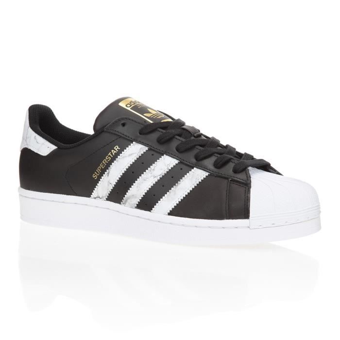 ADIDAS Baskets Superstar - Homme - Noir et blanc Noir et blanc - Achat /  Vente basket - Soldes° ! Cdiscount