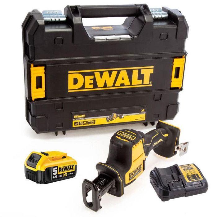 Scie Sabre compacte 18V XR (1x50 Ah) en TSTAK - DEWALT DCS369P1