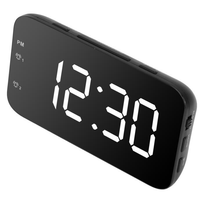 EJ.life Compact Digital Alarm Clock, Digital Alarm Clocks, LED Digital