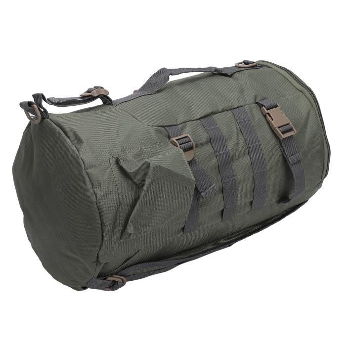 Sac De Rangement Long Pour Canne à Pêche - 4m X 14.5cm, Toile Robust, Poches Latérales - Transport Facile, Pliable