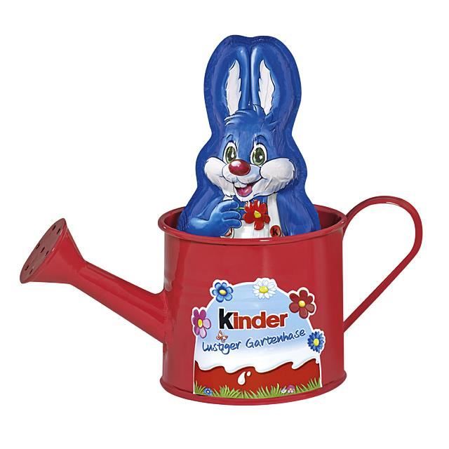 Ferrero Kinder Lapin de Pâques dans l'arrosoir (1 x 55g ...