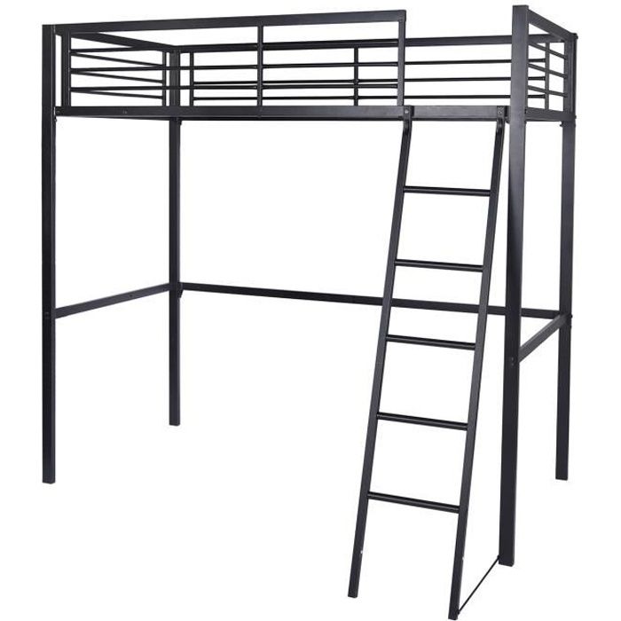 Cdiscount lit mezzanine 1 place clearance