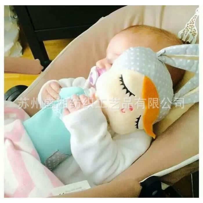Bebe Doux 35cm Joli Tissu Peluche S Peluches Lolo Angela Lapin Fille Anniversaire De Cdiscount Jeux Jouets