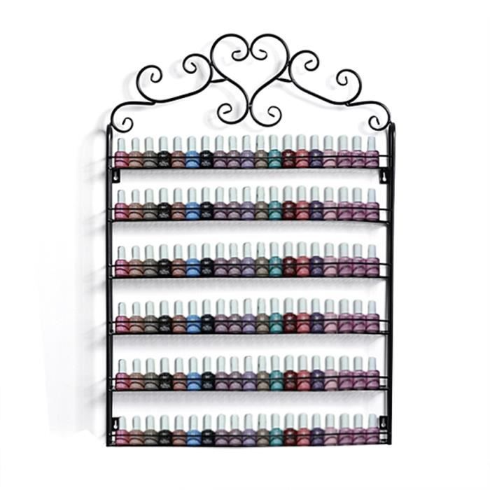 Acevivi Support Metal Vernis A Ongles Etagere Murale 120