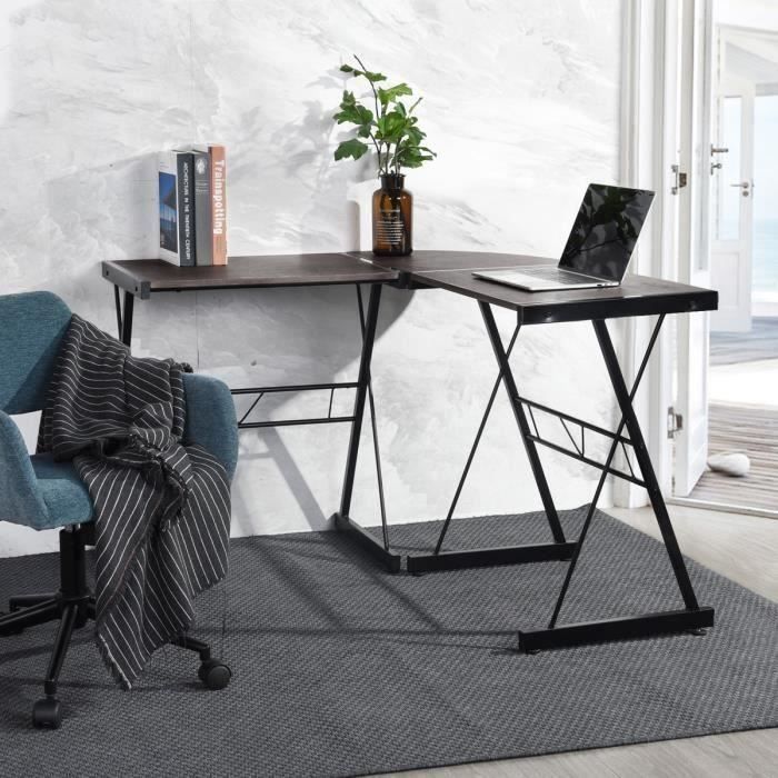 Bureau D Angle Verre Livraison Rapide Paiement 4x Cdiscount
