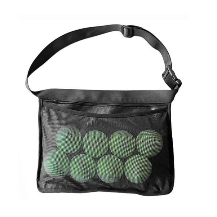 HURRISE Sac bandouli re pour balle de tennis avec poche int rieure fermeture clair