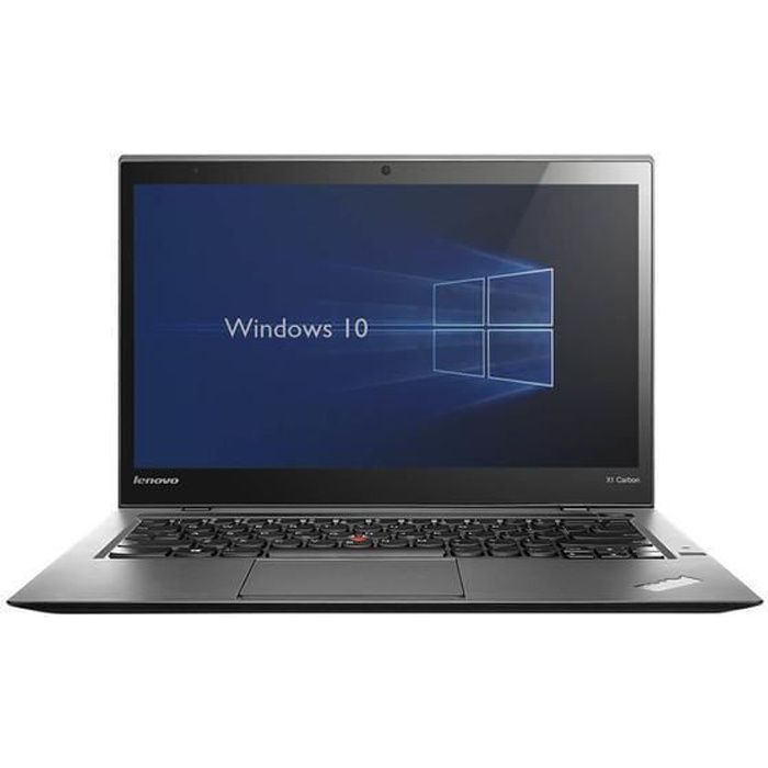 Lenovo ThinkPad X1 Carbon 14 Core i5 22 GHz – SSD 128 Go – 8 Go AZERTY – Français