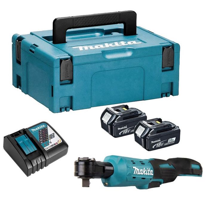 Clé à cliquet 18 V Li Ion 38 14 47 5 Nm 2x3 0 Ah en MAKPAC MAKITA DWR180RFJ