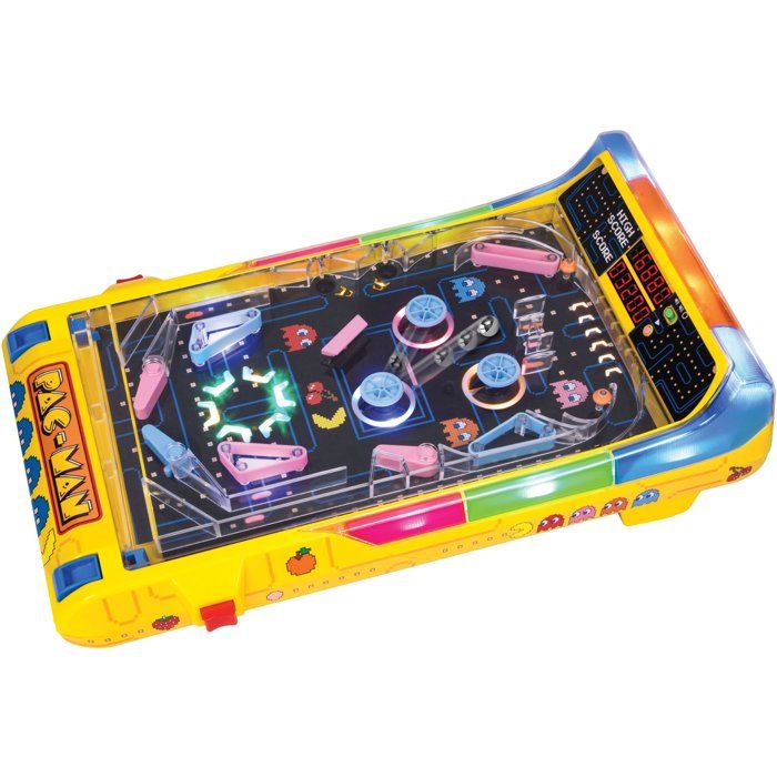 Mini jeu d'arcade - MERCHANT AMBASSADOR - Flipper Pro - Pac-Man - 32 x 56 x 18 cm