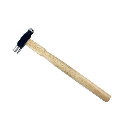 Marteau à Panne Ronde 250g – Acier Renforcé Cr-V – Manche Anti-choc – Pour Carrosserie, Métallerie Et Bricolage Pro