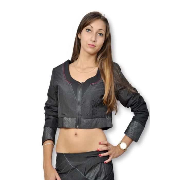 Veste femme L33 courte manche longue fin de collection