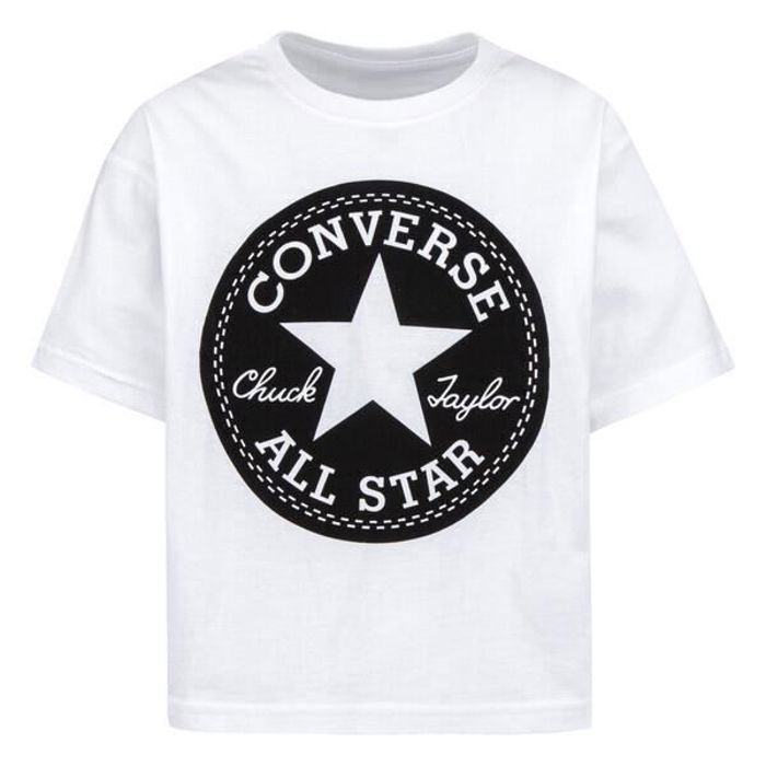 Tee shirt hotsell converse fille